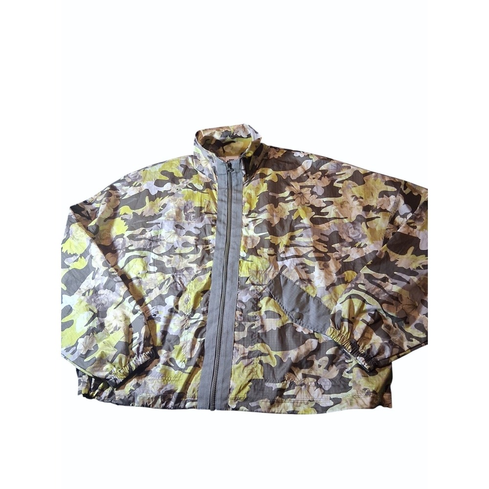 Nike Sportswear‎ Women's Woven Jacket Camo Oversized Large Ripstop CZ8184-325